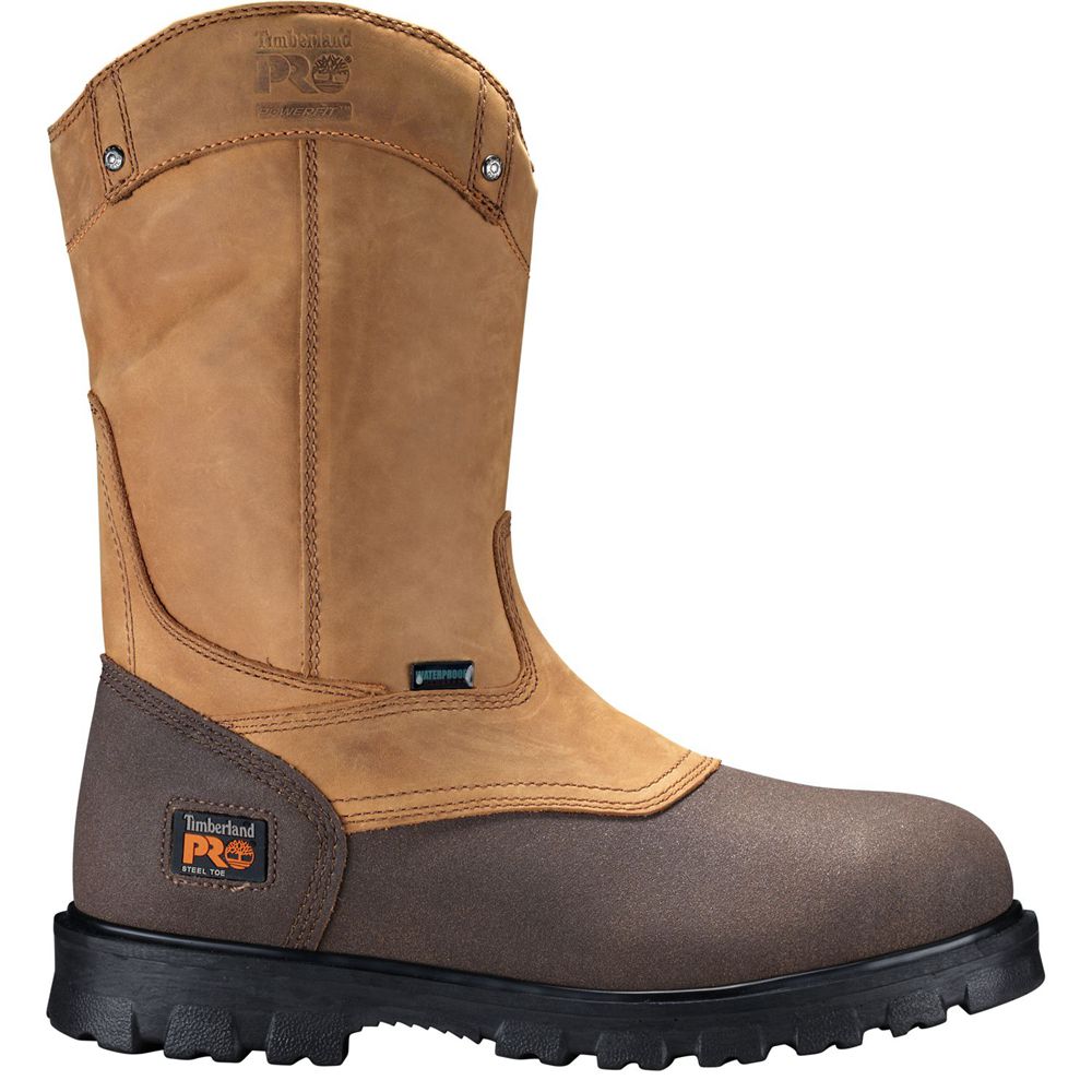 Bocanci Pro Timberland Barbati Maro - Rigmaster Steel Toe Wellington - Romania - IYPLBV863